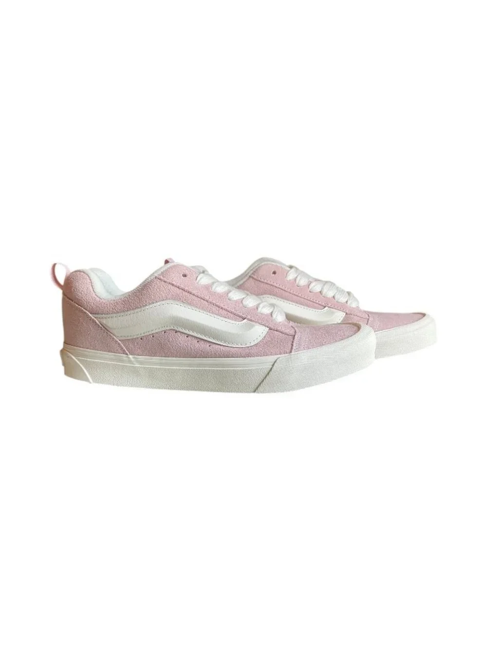 Vans Knu Skool Pink Suede Shoes Size 10